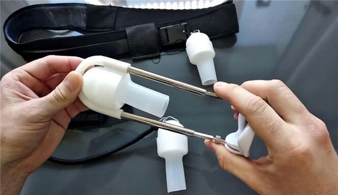 extensor para a ampliación do pene